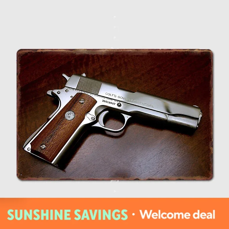 Vintage Home Cinema - 2026 Colt 1911 Classic Design Metal