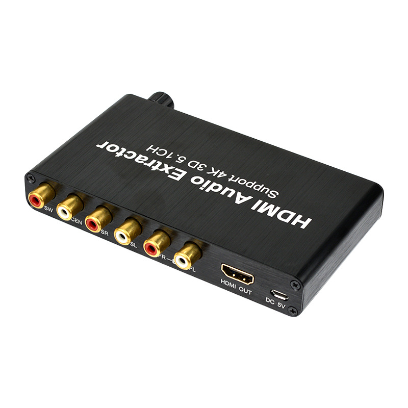 Surround Sound Decoder - ARC Audio Extractor DAC Converter Adapter