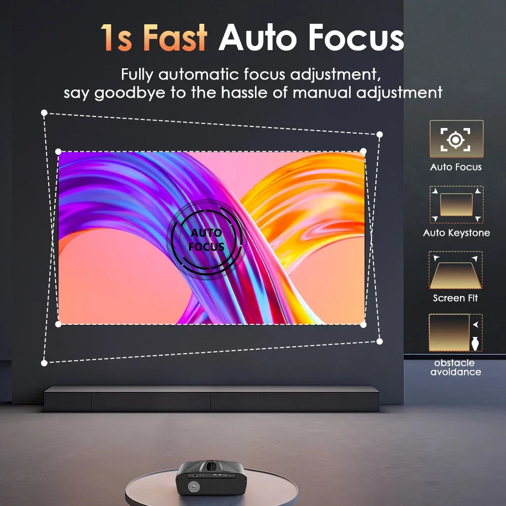 4K 3800 ANSI Projector Android - огляд і ціна Video Home Cinema
