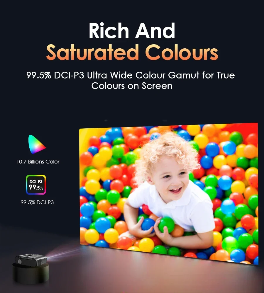 4K 3800 ANSI Projector Android - огляд і ціна Video Home Cinema