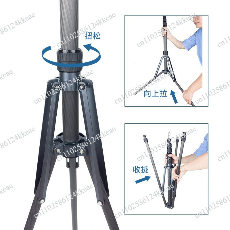 2.6 Meters Carbon Fiber Photog - огляд і ціна Projector Tripod Stand