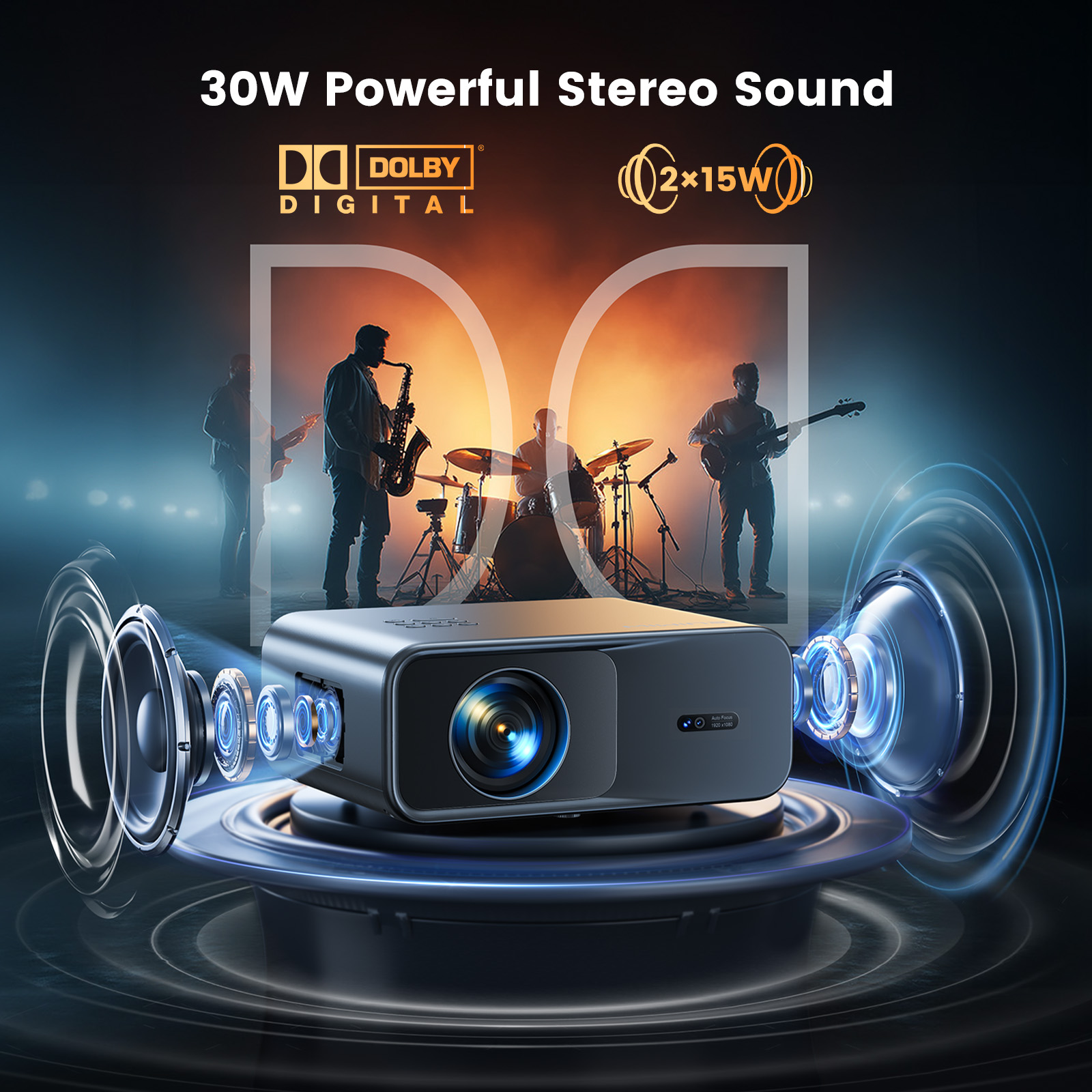 WIMIUS 1200 ANSI Projector 4K  - огляд і ціна Video Home Cinema