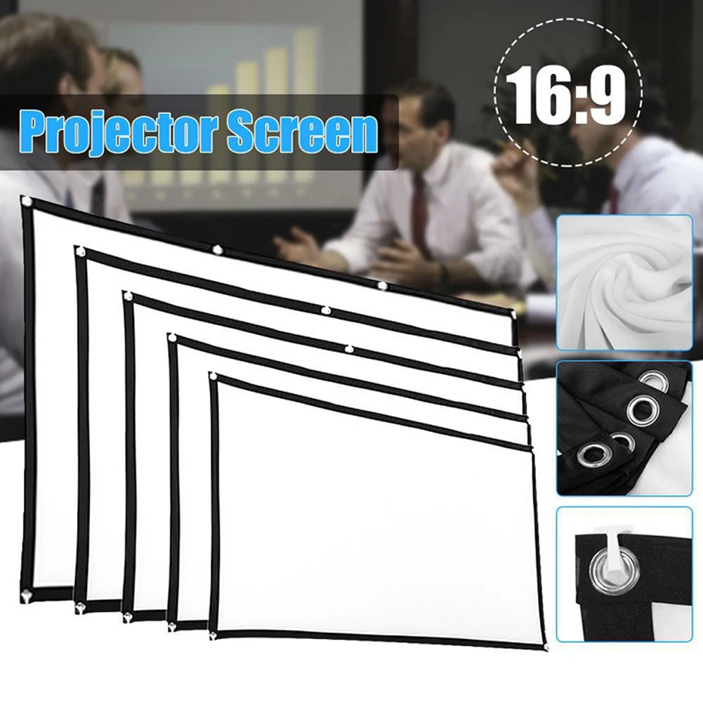 16:9 Simple Projector Curtain  - огляд і ціна Home Cinema Quotes