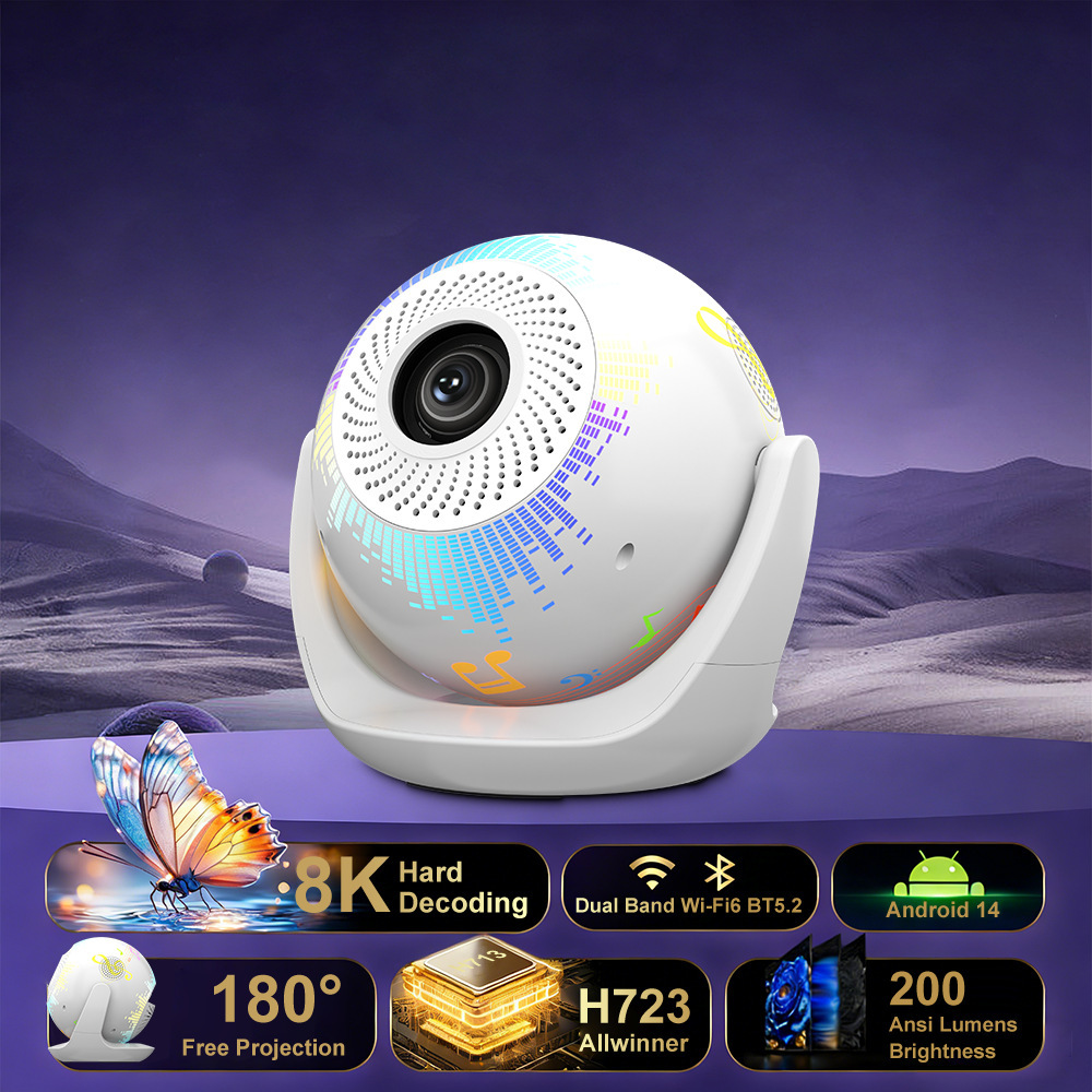 2026 New U6 Intelligent Projec - огляд і ціна Video Home Cinema