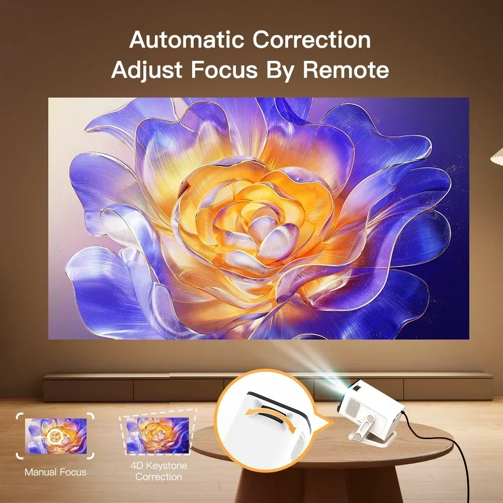Mini Projector Wifi6 and BT5.4 - огляд і ціна Video Home Cinema