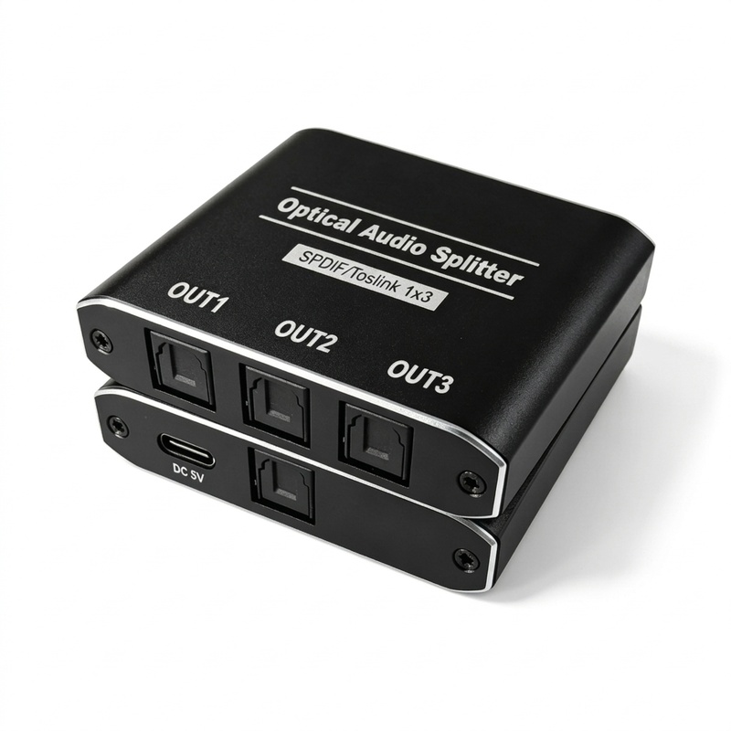 1 in 3 out Optical Audio Split - огляд і ціна Surround Sound Decoder
