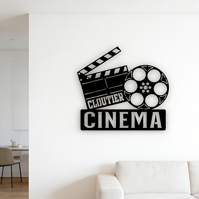 CIFBUY Metal Wall Art Vintage  - огляд і ціна Vintage Home Cinema