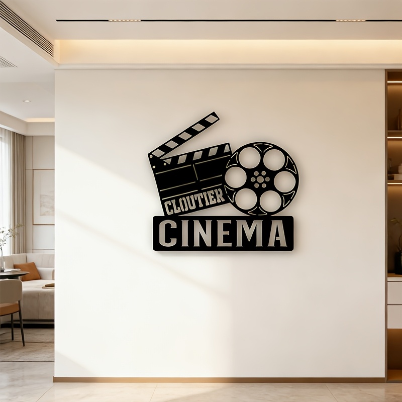 CIFBUY Metal Wall Art Vintage  - огляд і ціна Vintage Home Cinema
