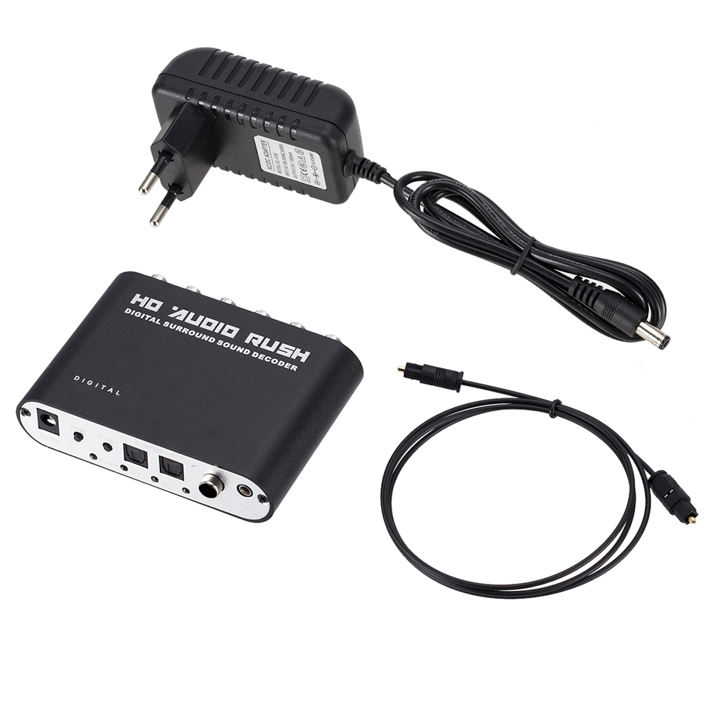 5.1CH HD Audio Decoder SPDIF C - огляд і ціна Surround Sound Decoder