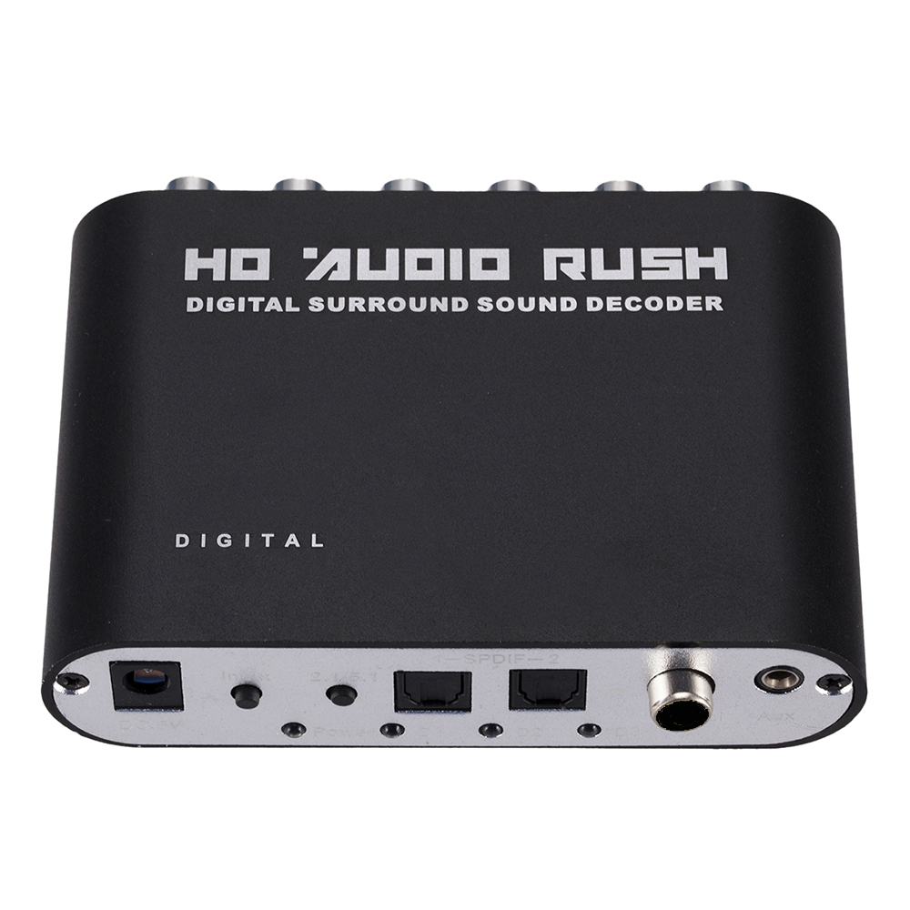5.1CH HD Audio Decoder SPDIF C - огляд і ціна Surround Sound Decoder