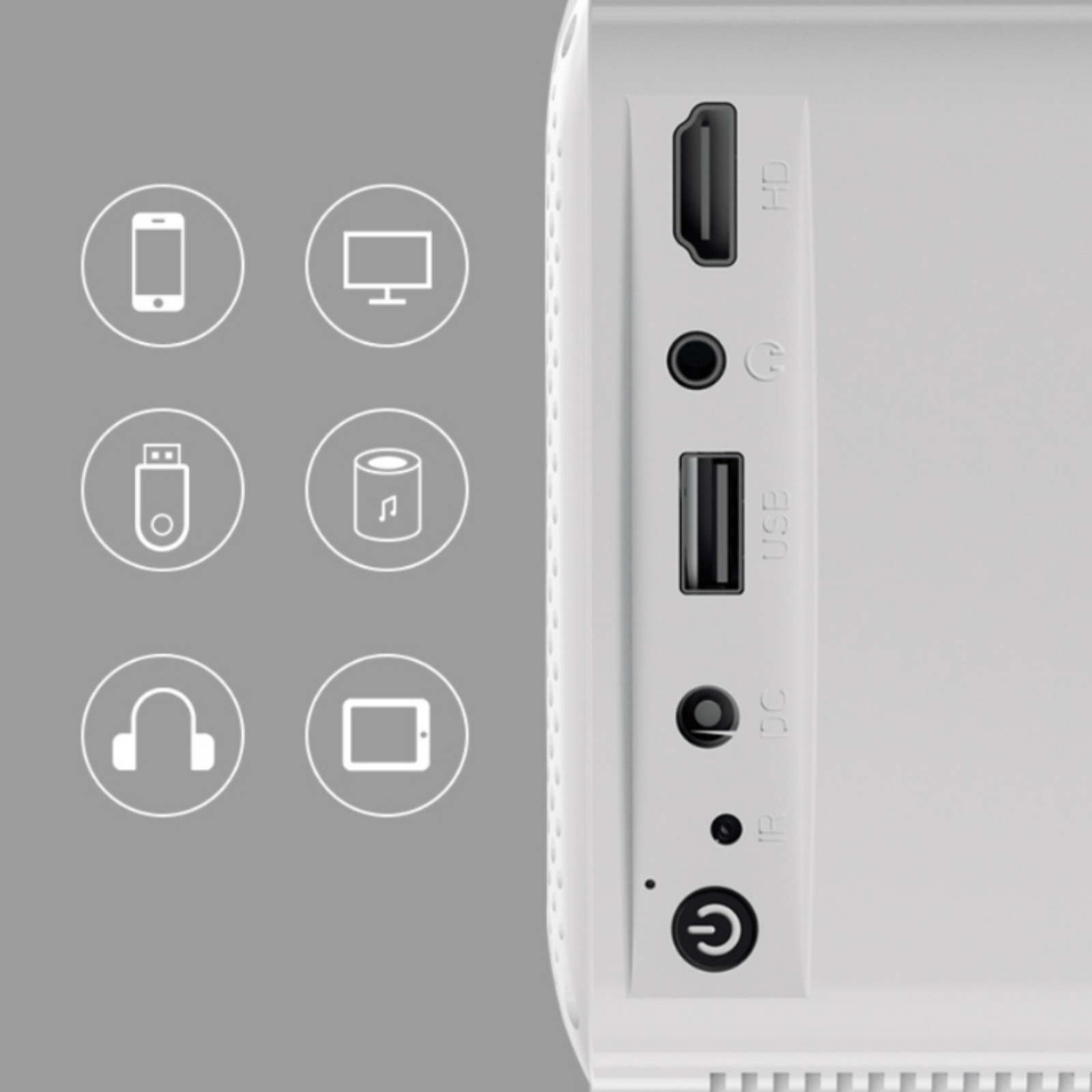 Home Theater Projector Portabl - огляд і ціна Video Home Cinema