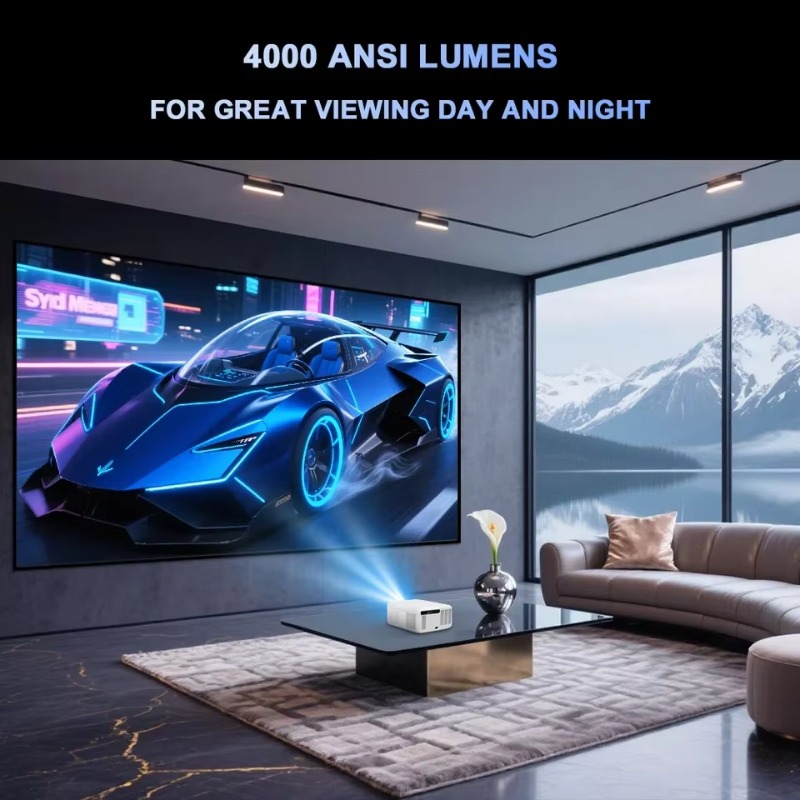D10S Projector 4K V660 Chip 3+ - огляд і ціна Video Home Cinema