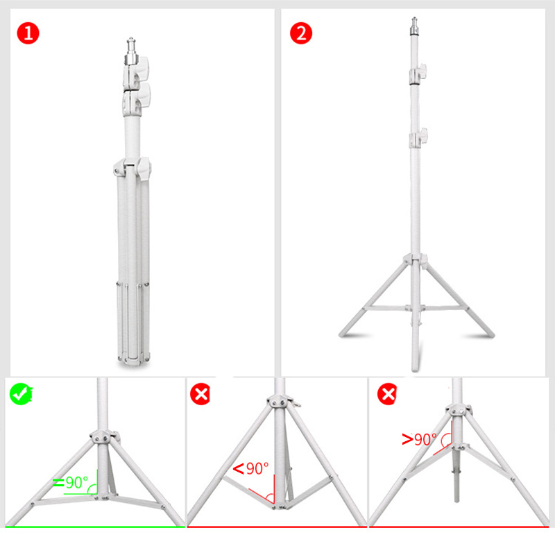 Carbon Steel White Tripod Stan - огляд і ціна Projector Tripod Stand